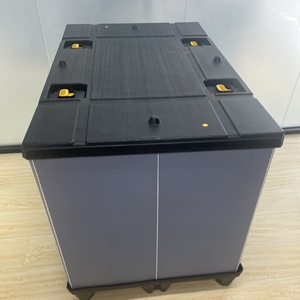 Wholesale Price Heavy Duty Nestable Plastic Sleeve Box Solid Bulk <strong>Container</strong> for Auto Part <strong>Logistics</strong> Storage Easy Collapsible Box - Product Image 6