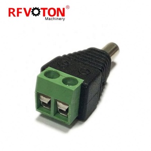 Voton CCTVビデオカメラコネクタDC男性と女性5.5 X 2.1mm CCTV DCパワージャックRFアプリケーション - Product Image 3