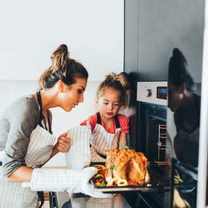 Gasland 24 "3200 Wát điện đối lưu tường lò với Rotisserie, 9 chức năng, ba cửa kính núm điều khiển 65L thép không gỉ - Product Image 5