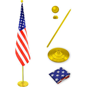 Оптовая Продажа полиэстер дешевые высококачественные Заводские поставки международные мировые офисные флаги - Product Image 1