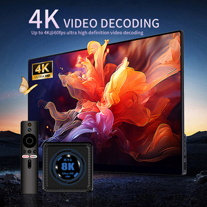 Yeni ürün Wifi6 K96 Android 14.0 TV kutusu 8K kompakt ve taşınabilir H313 BTVoice uzaktan kumanda uygun Set Top Box - Product Image 3