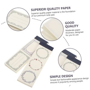 Blocco note per appunti per Notebook elenco della spesa manuale per blocco note multiuso per studenti cartoleria pianificazione manuale tascabile - Product Image 2