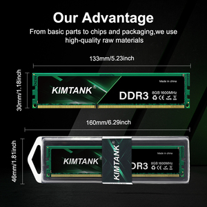 Supporto logo personalizzazione RAM DDR3 memoria Desktop 4GB 8GB 1333mhz 1600mhz RAM memoria del Computer Desktop - Product Image 4