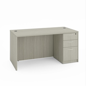 Рабочий стол прямоугольный деревянный с замками - Product Image 2