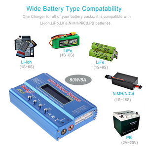 HTRC <span class=keywords><strong>Imax</strong></span> <span class=keywords><strong>B6</strong></span> 80W 15V/6A电动数字液晶遥控平衡充电器放电器适配器，适用于锂镍氢锂离子镍镉铅电池