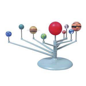 Güneş sistemi enstrüman Model seti dokuz gezegen boyama modeli eğitim çocuk bilim Planetarium oyuncak plastikten yapılmış - Product Image 1