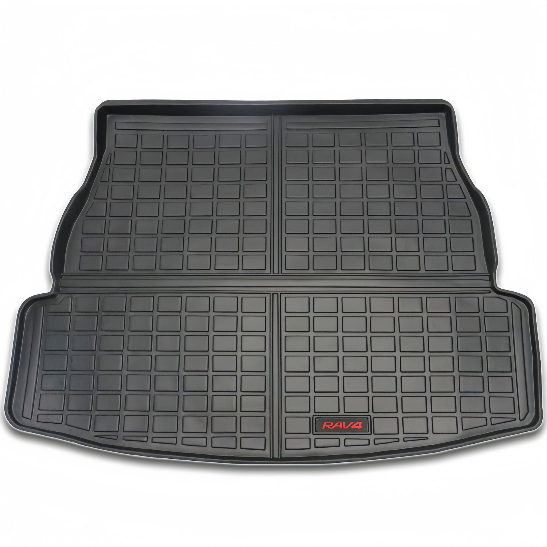 2020 + Toyota RAV4 combustible/híbrido trasero alfombrilla