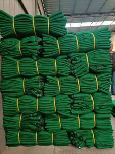 Монопроволочная защитная сетка из полиэтилена HDPE с веревкой и проушинами для строительства и строительства - Product Image 6