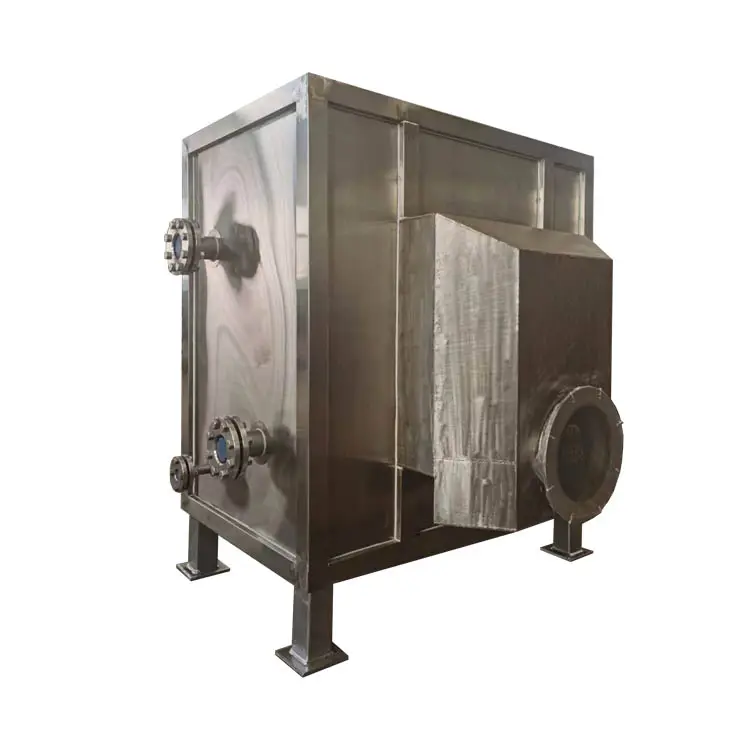 Intercambiador de calor de gas natural de agua salada de vapor para quemador industrial