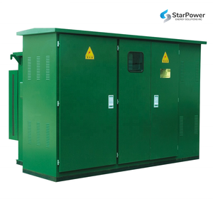 Transformador montado en almohadilla trifásico de 13,2 kV de alto voltaje personalizado Entrada directa de fábrica Salida de 35kV 380V - Product Image 2