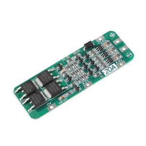 3S 20A 11.1V 12V 12.6V batteria al litio 18650 caricabatterie scheda di protezione BMS PCB 18650 modulo di ricarica delle celle della batteria agli ioni di litio - Product Image 1