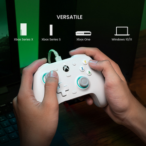 G G7 SE kablolu oyun denetleyicisi Hall Joystick/tetik XBX X X/S için 3.5mm ses jakı Windows PC Gamepad kavrama - Product Image 2