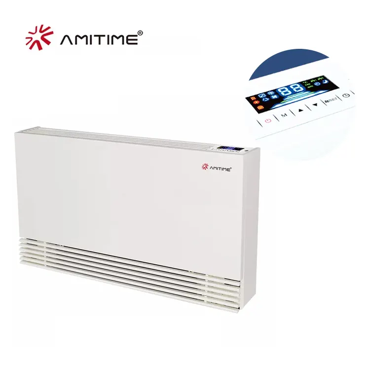 Amitme Direct Supply funzionamento silenzioso modulo Wifi New Energy Hydronic High Wall Fan Coil Unit Wall