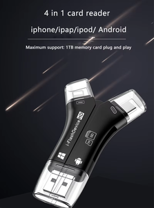 Campione libero NEEXXT NK908 4 in 1 Multi funzione lettore di schede per il tipo C del Computer del telefono cellulare a doppio uso di trasmissione ad alta velocità - Product Image 6