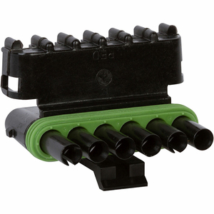 12015799 6 <strong>Way</strong> 2.5 Series <strong>Delphi</strong> Weather Pack Automotive Auto Electrical <strong>Connectors</strong> - Product Image 1