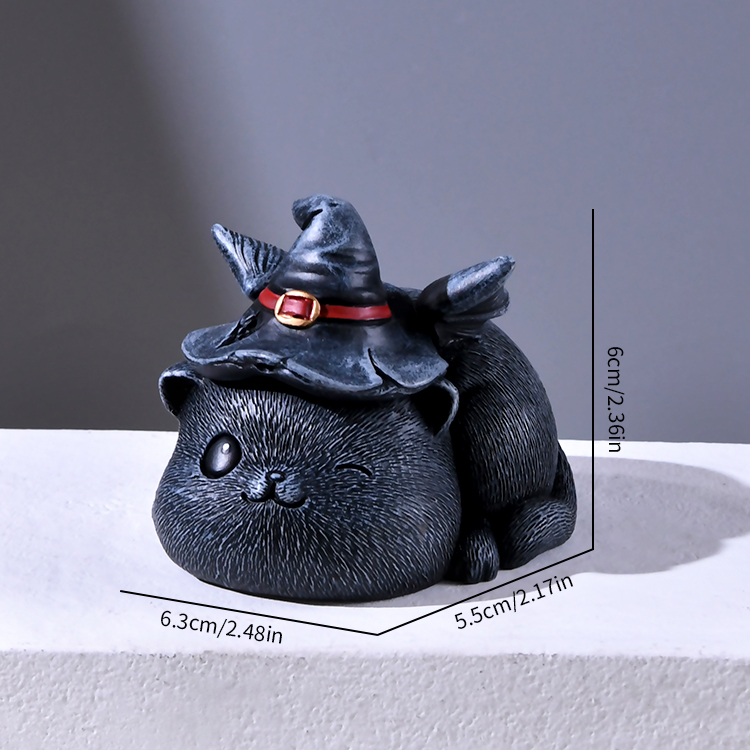 Negro 6,3x5,5x6cm
