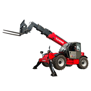 18 Metre bom Heave 4ton yük teleskopik Forklift 4wd Telehandler ile Vanse Epa dizel motor teleskopik işleyici - Product Image 1