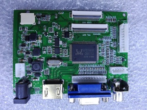 Placa de vídeo de interfaz LVDS y TTL de 40 Pines, panel LCD, placa AD, placa controladora VGA AV