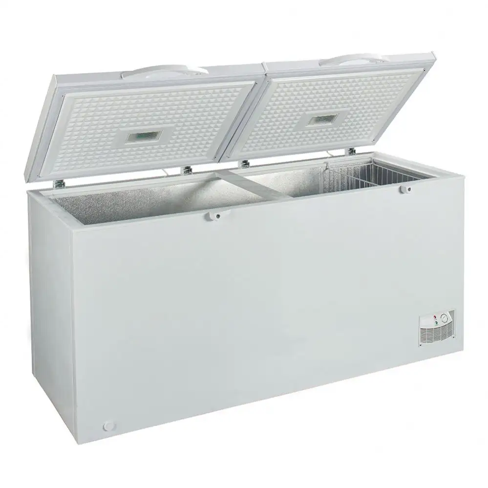 Factory Direct Price Side Hidden Handle Double Cabinet Chest Freezer Lock 600