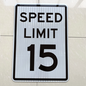 Securun giới hạn tốc độ 25 dấu hiệu-Dấu hiệu đường bắt mắt với tấm phản chiếu lăng trụ cường độ cao 3M cho tầm nhìn tối đa - Product Image 4