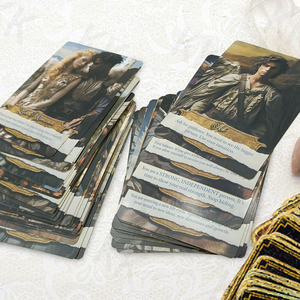 新设计定制高品质精美印刷工艺金边派对互动占卜塔罗牌带指南
