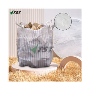 Ihre speezialisten Fur <span class=keywords><strong>asbest</strong></span> กระเป๋าตาข่ายฟืนถุงตาข่าย1000L สำหรับบรรจุฟืนผ้าทอที่ทนทานพร้อมห่วง - Product Image 5