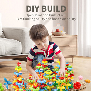 176pcs Plastic Building Blocks Fun Toys Educational Toy Kid Puzzles for Teaching Set Gift for Kids <strong>Programming</strong> Toys