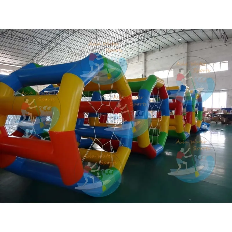 2.5m Diameter Pool Float Water Toys Inflatable Wheel Roller Inflatable Water Wheel