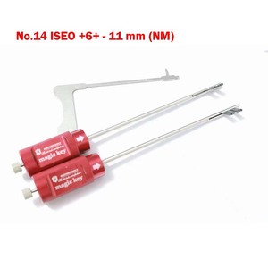 Haoshi ToolsマジックキーNO.#14 ISEO + 6 + - 11 mm (NM) マスターキー安全ロック錠前屋ツールロックピック - Product Image 2