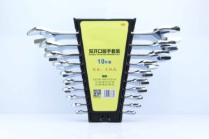 铬钒钢组合扳手套装全镜面抛光5.5-32双开端扳手套装10件公制来样定做 - Product Image 4