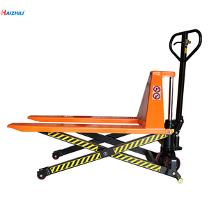 Kunden spezifische manuelle Schere hydraulischer Hub tisch festes Laden Entladen Paletten stapler mobile Handsc heren hub tisch - Product Image 3