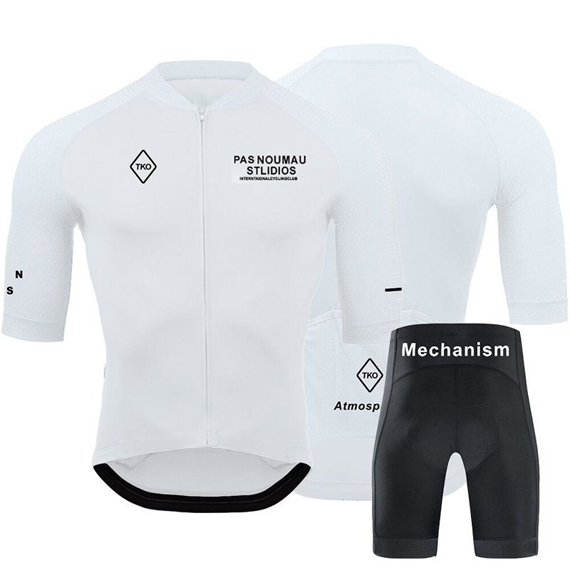 Pantalones Cortos de Ciclismo Blancos