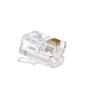RJ11 Network Connector 4-Core Telephone <strong>Ethernet</strong> Plug <strong>Ethernet</strong> Wiring - Product Image 1