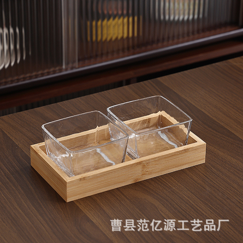 2-grid transparent bamboo