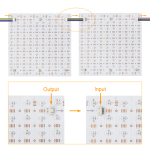Addressable <strong>RGB</strong> <strong>LED</strong> <strong>matrix</strong> Sheet Light Screen 100leds 250*250mm RGBIC Digital <strong>LED</strong> Panel Sheet for Lighting Box Advertising - Product Image 6