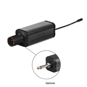 UHF Wireless Microphone System Wired to Wireless Microphone Transmitter Microphone Adapter - Product Image 2