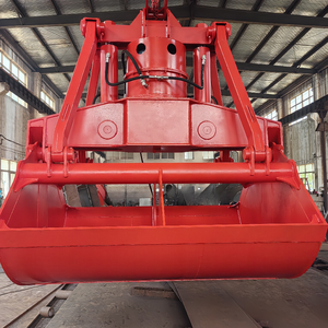 Electric Hydraulic Clamshell Scrap <strong>Grab</strong> for Construction Farm Industries New Condition with Core Motor Engine Pump Components