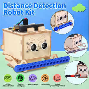STEM Programming Education Toys Kit DIY Entfernungs erkennungs roboter-Kit mit Micro Bit Board Robotics Learning Kit für Starter - Product Image 4