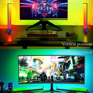 Modern RGB Color-Changing <strong>LED</strong> Night <strong>Light</strong> for Bedroom and Living Room App-Controlled Ambient Mood Music <strong>Light</strong> for Parties - Product Image 2