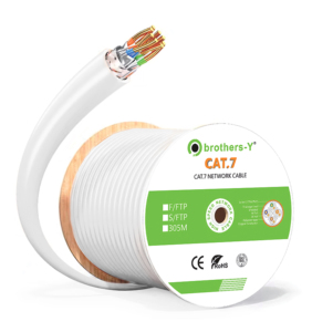 CAT7 Gigabit Fiber ara kablolar SFTP Ethernet kabloları RJ45 yeni 0-3m 1m 2m ağ LAN kablo tel düz düz iletişim kabloları - Product Image 1