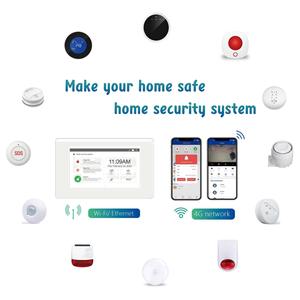 Alarma de seguridad inteligente de excelente rendimiento Monitoreo integral Actualización adicional del sistema de seguridad para el hogar - Product Image 5