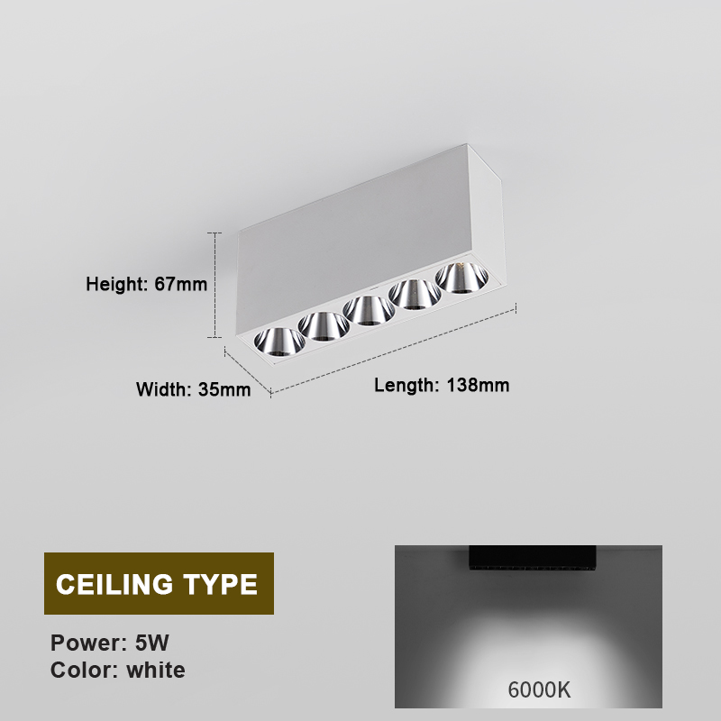 White 5W 6000K (US 18.59)
