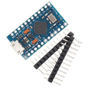 Pro Micro ATmega32U4 5V 16MHz sostituire ATmega328 Pro Mini con 2 righe Pin intestazione per Leonardo Mini interfaccia Usb - Product Image 1