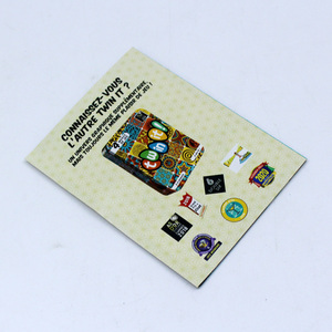 工厂价格说明书卡A4彩色说明书喷雾瓶折叠纸小册子说明书 - Product Image 2