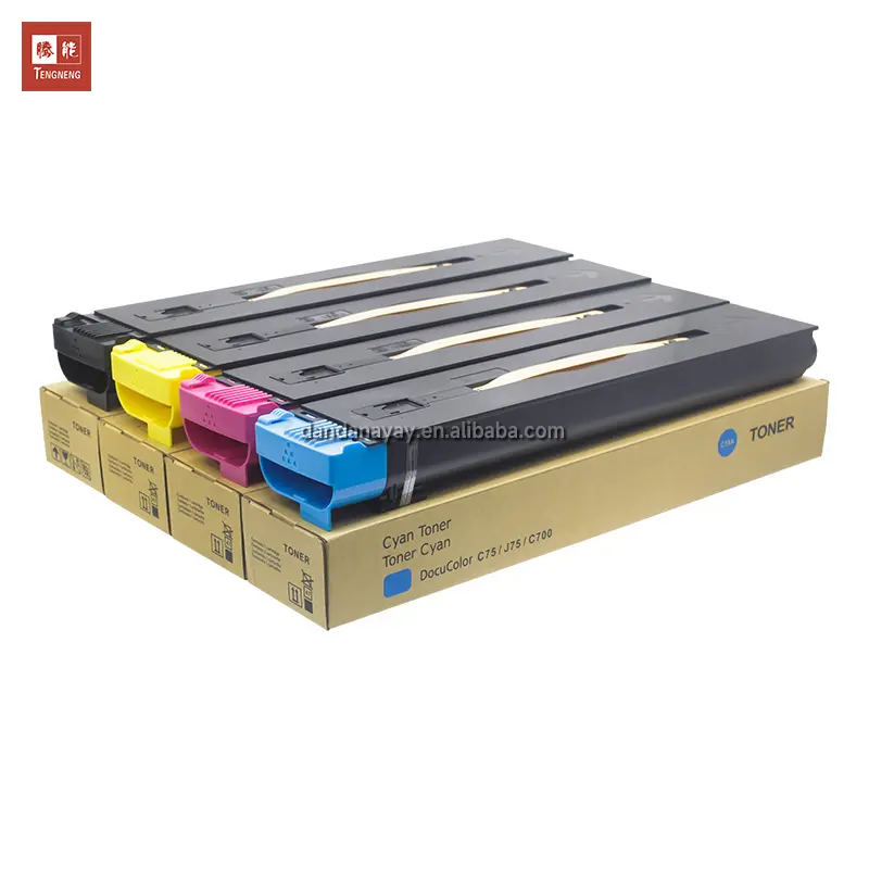 Toner de haute qualité compatible TENGNENG C700 pour cartouche de toner copieur Xerox couleur 700 C75 J75