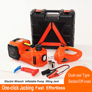 FOSTAR <strong>Car</strong> Automatic <strong>Jacks</strong> 12v Dc 5 Tons Multifunctional <strong>Electric</strong> Floor Lifting Kit and air Compressor
