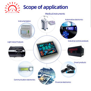 Tùy chỉnh đơn sắc TN HTN FSTN bình thường phân khúc màn hình hiển thị cho xe cụ LCD phân khúc hiển thị - Product Image 6