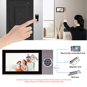 1080P HD 7 Inch door Bells Wired <strong>Video</strong> <strong>Intercoms</strong> Camera <strong>Video</strong> <strong>Intercom</strong> For Villa Apartment Wired <strong>Video</strong> <strong>Intercom</strong> <strong>System</strong> - Product Image 2
