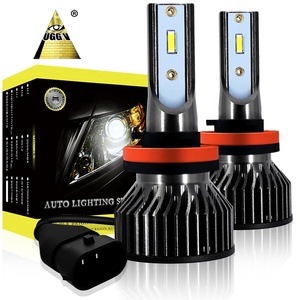 T5S araç aydınlatma sistemi, 54W Turbo Powered Plug-in LED far 1200lm parlaklık H11, H4, H7 H13 uyumluluk - Product Image 5