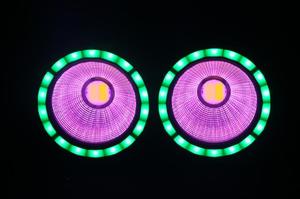 Blinder 2 Eyes 2x100W CW WW COB LED Bühnen licht Warmweiß Publikum für Hochzeiten und Konzerte DMX512 Control IP20 - Product Image 4